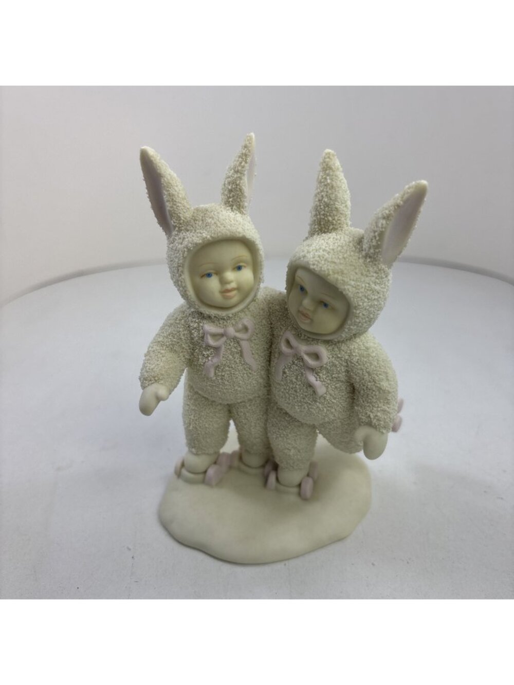 Dept 56 Snowbunnies I've Got A Brand New Pair Of Rollerskates Bunny Figurine